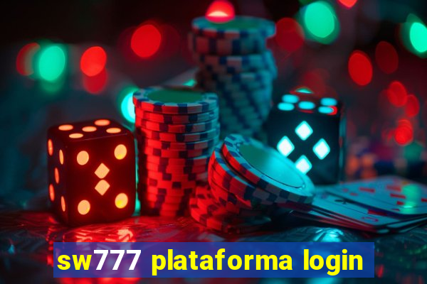 sw777 plataforma login